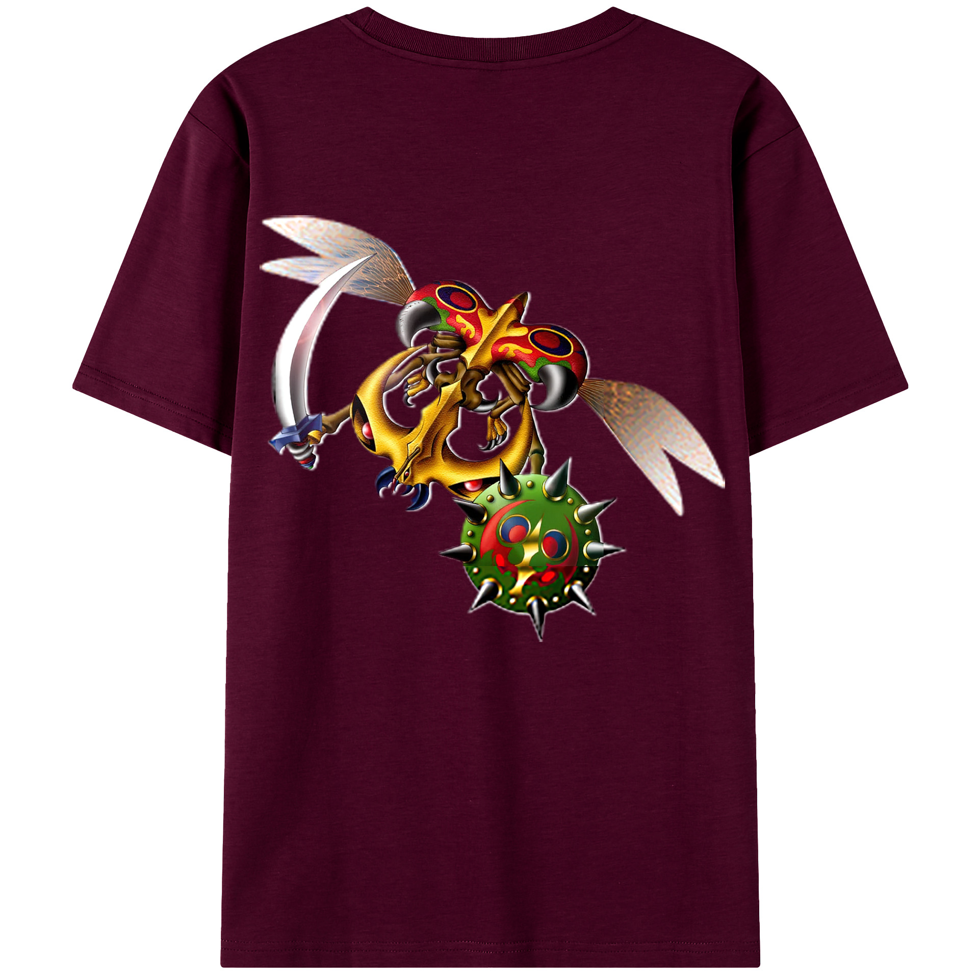 （画像用） 遊☆戯☆王 Yu-Gi-Oh! レディース半袖Tシャツ(バックプリント)